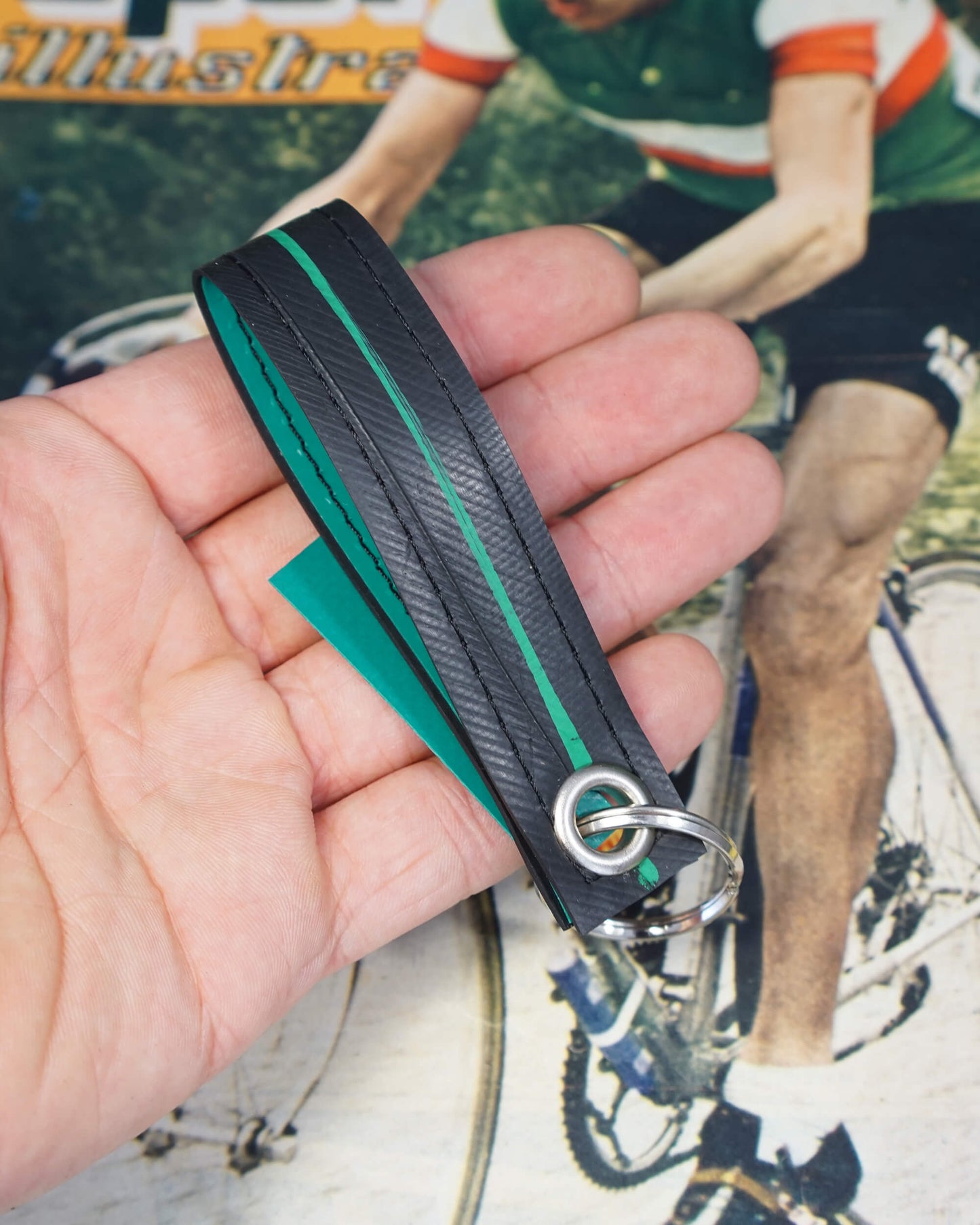 Keyring green