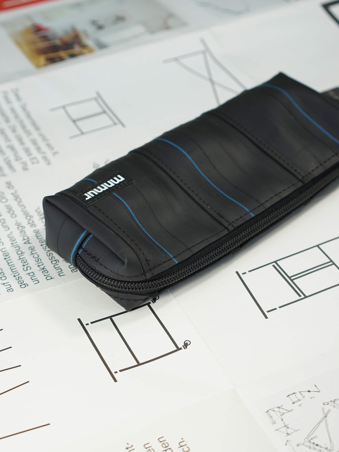 Pencil Case Blue