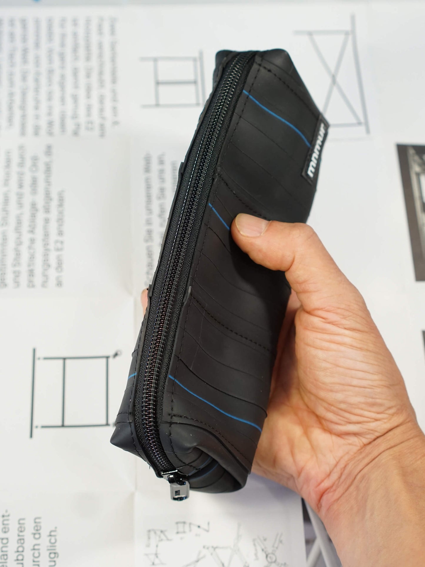 Pencil Case Blue