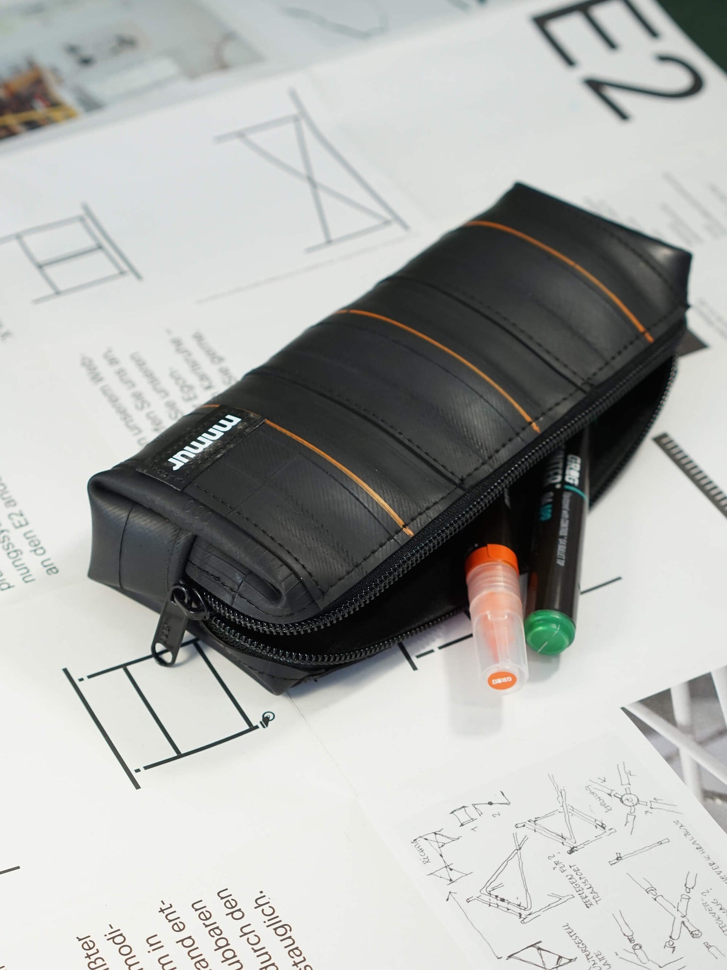 Pencil Case Orange