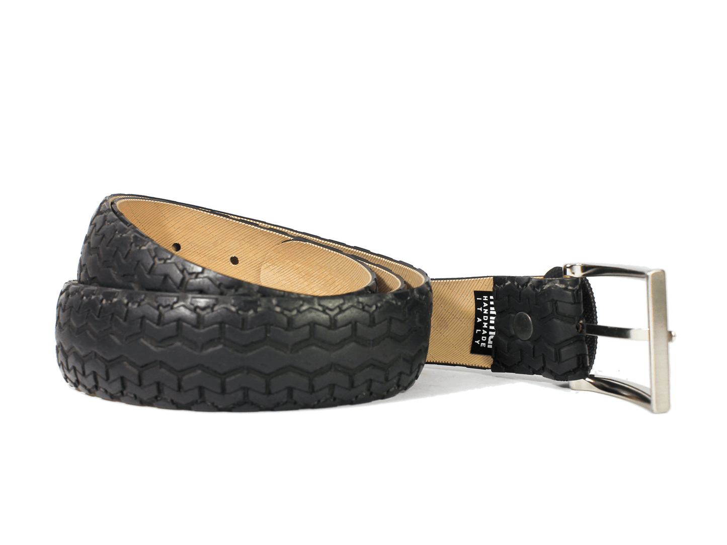 Cintura Uomo Copertone Bicicletta Riciclato Vegan Sostenibile Regalo Ciclista