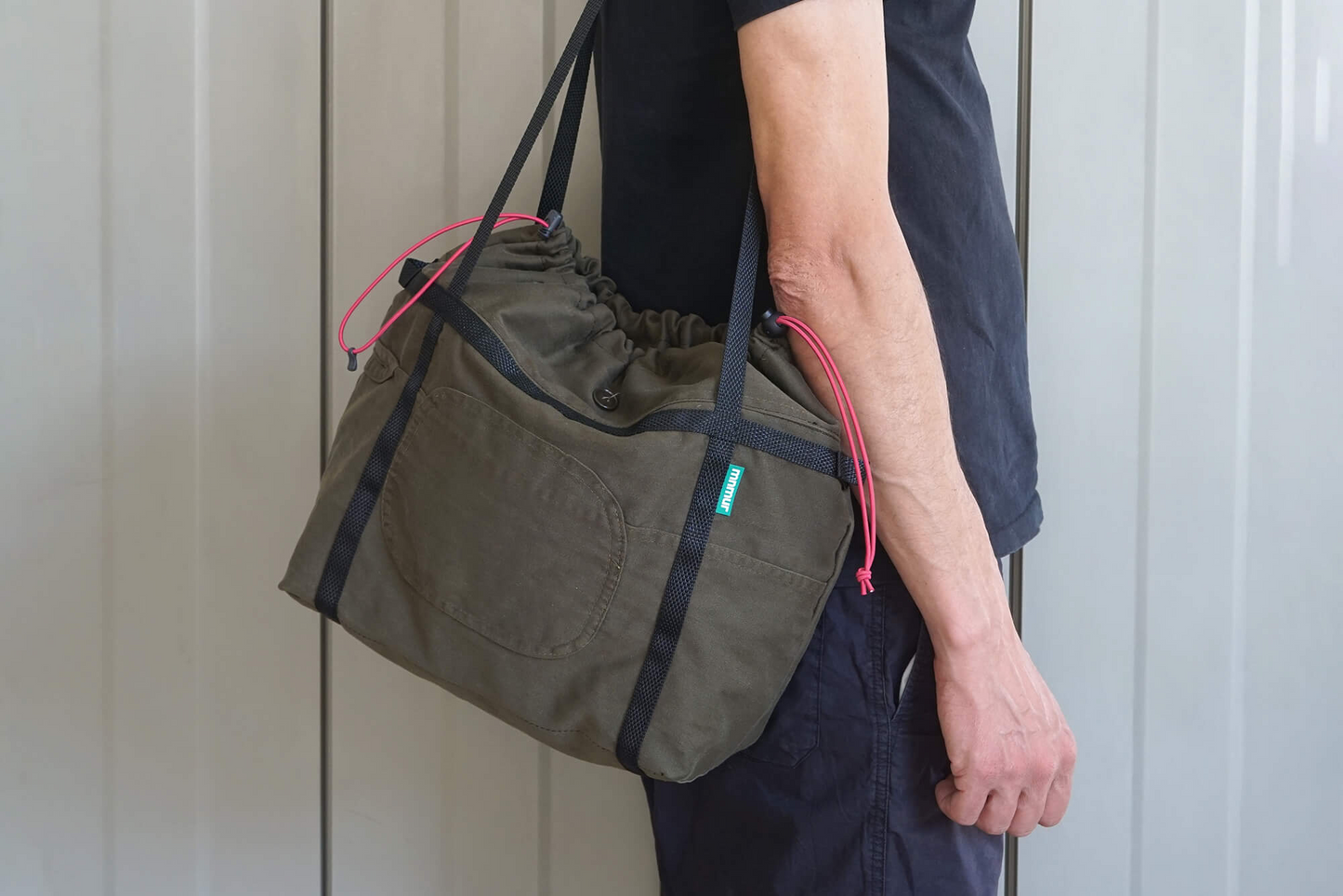 MX08R - Borsa tote militare