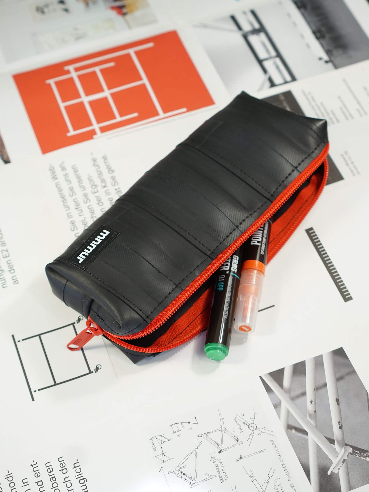 Pencil Case Red