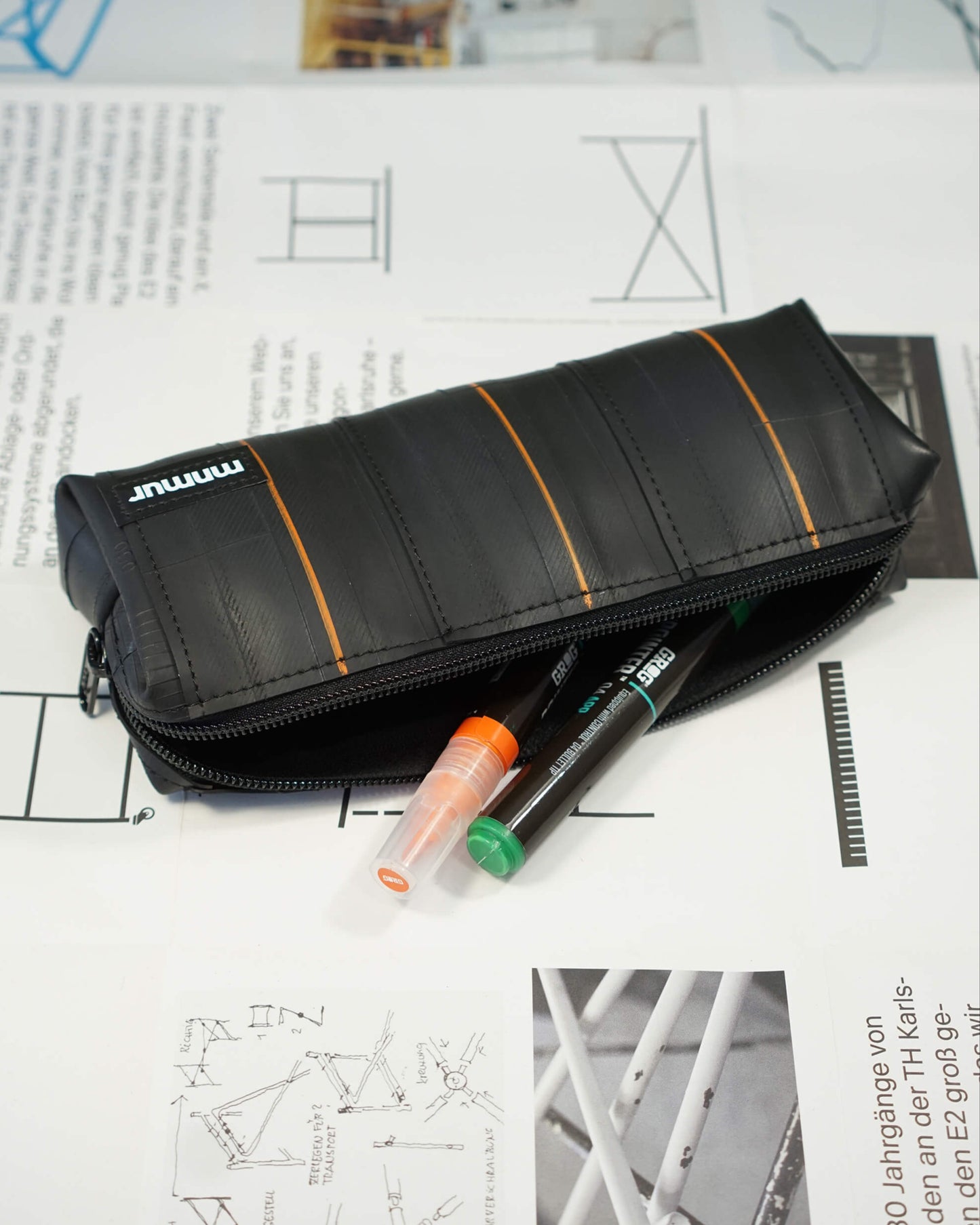 Pencil Case Orange