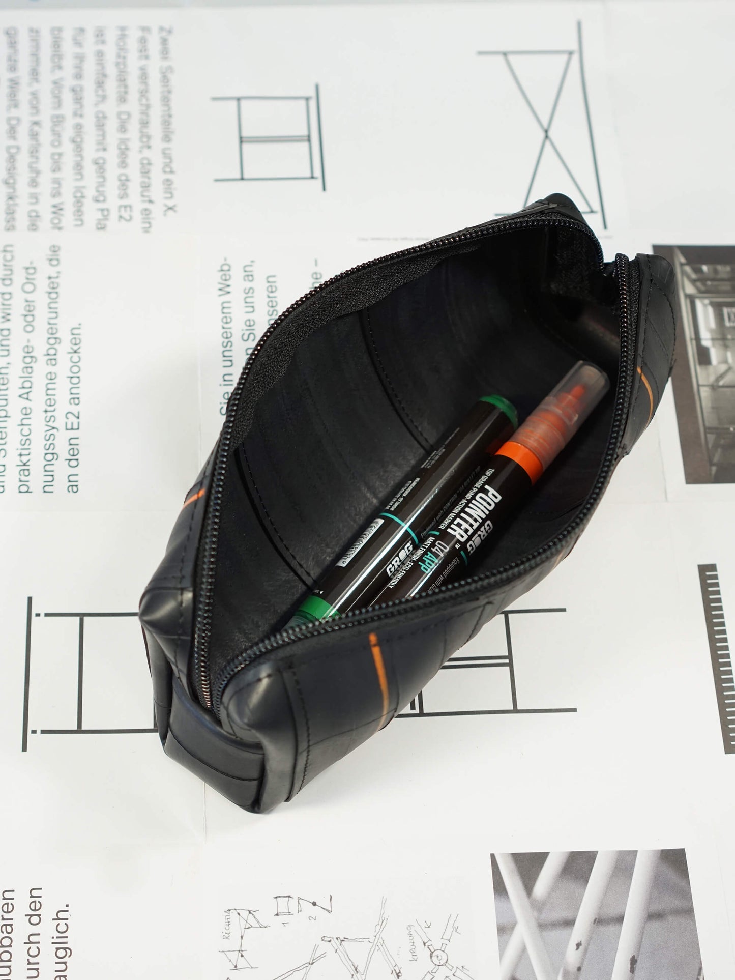 Pencil Case Orange