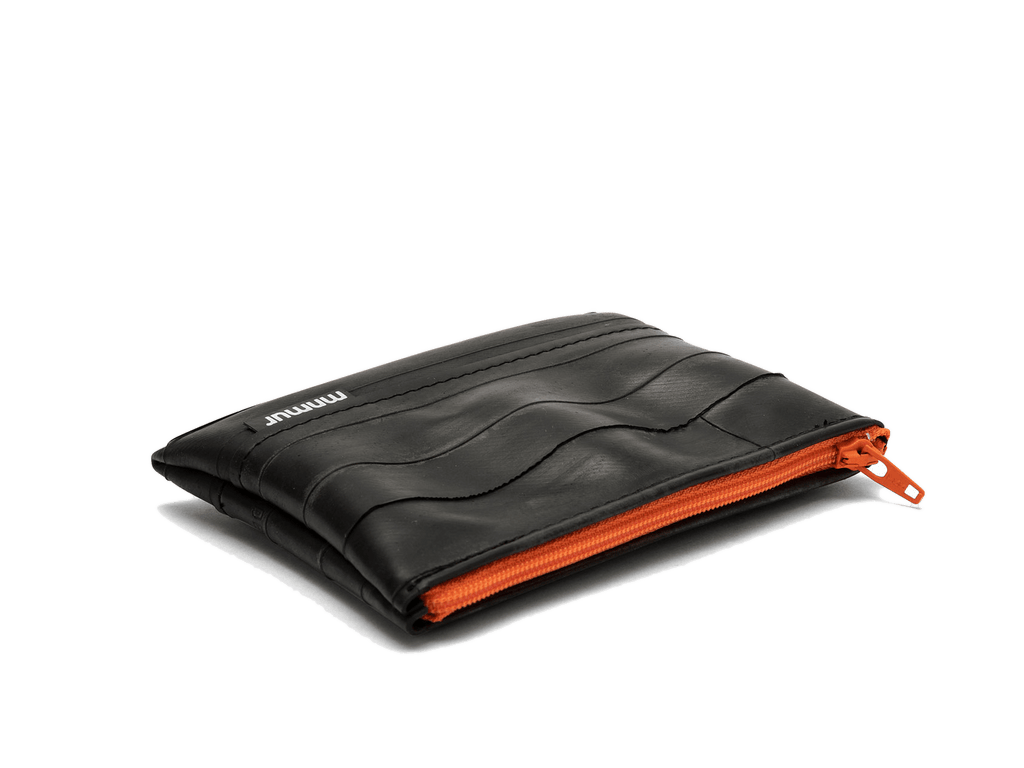 Recycled Inner Bike Tube Wallet, Vegan Coin Pouch Wallet