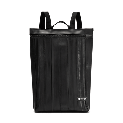 Zaino Donna Vegan Riciclato, Zainetto Nero Camera d'Aria 