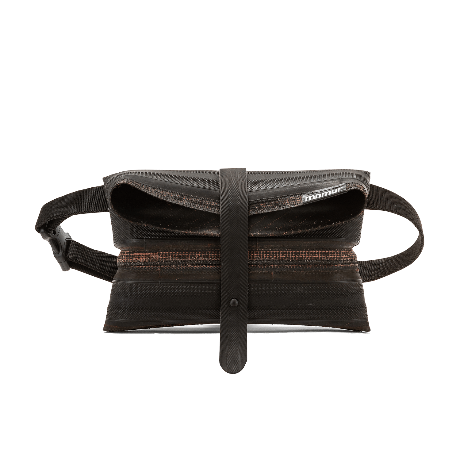 Vegan Hip Bag Men, Recycled Tyre Bum Bag