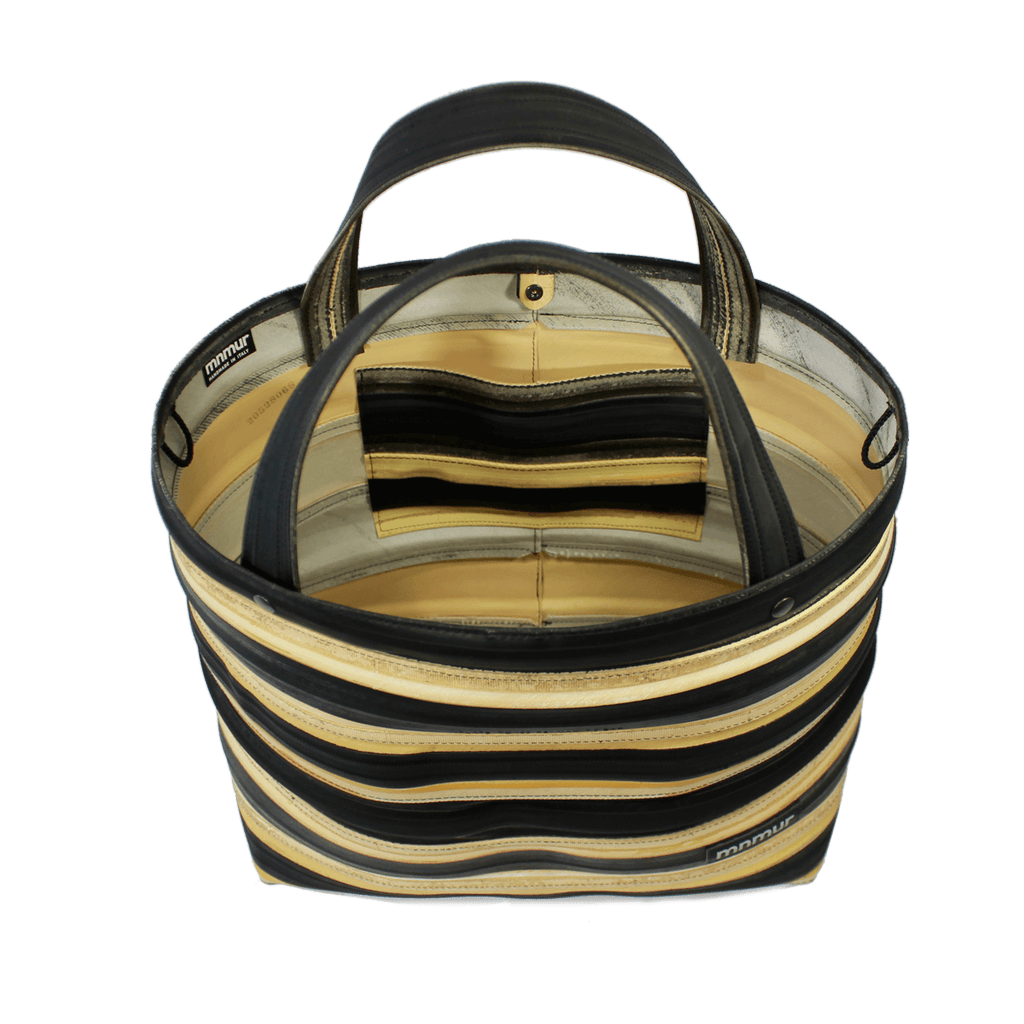 Borsa Tracolla da Donna in Copertone di Bicicletta Riciclato, Borsa Vegan