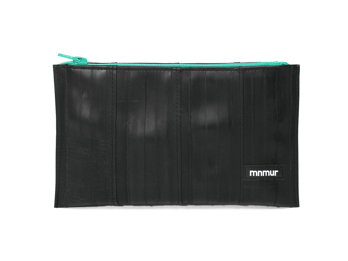 Astuccio Bustina Pochette Camera d'Aria Riciclato Vegan Sostenibile Etico Ecologico Nero Uomo Fatto Mano Italia Regalo Ciclista